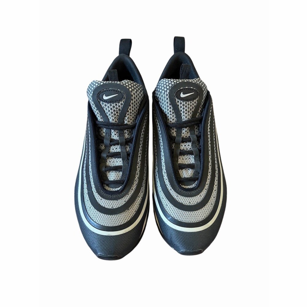 Nike Air Max 97 Ultra 17 GS Sneakers Black Grey White Size Women’s 8